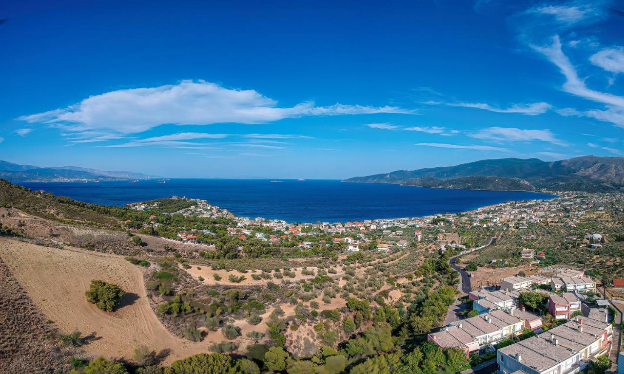 Vista Sul Mare Loutra Oreas Elenis Eksteriør billede